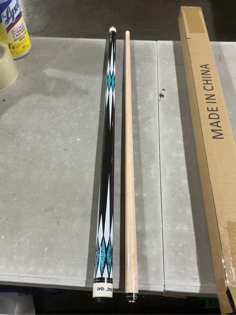 Condition photo showing Good Condition for pool cue stick - 58 inch canadian maple billiard pool stick (multicolour, 18oz, 19oz, 20oz, 21oz) 21oz green