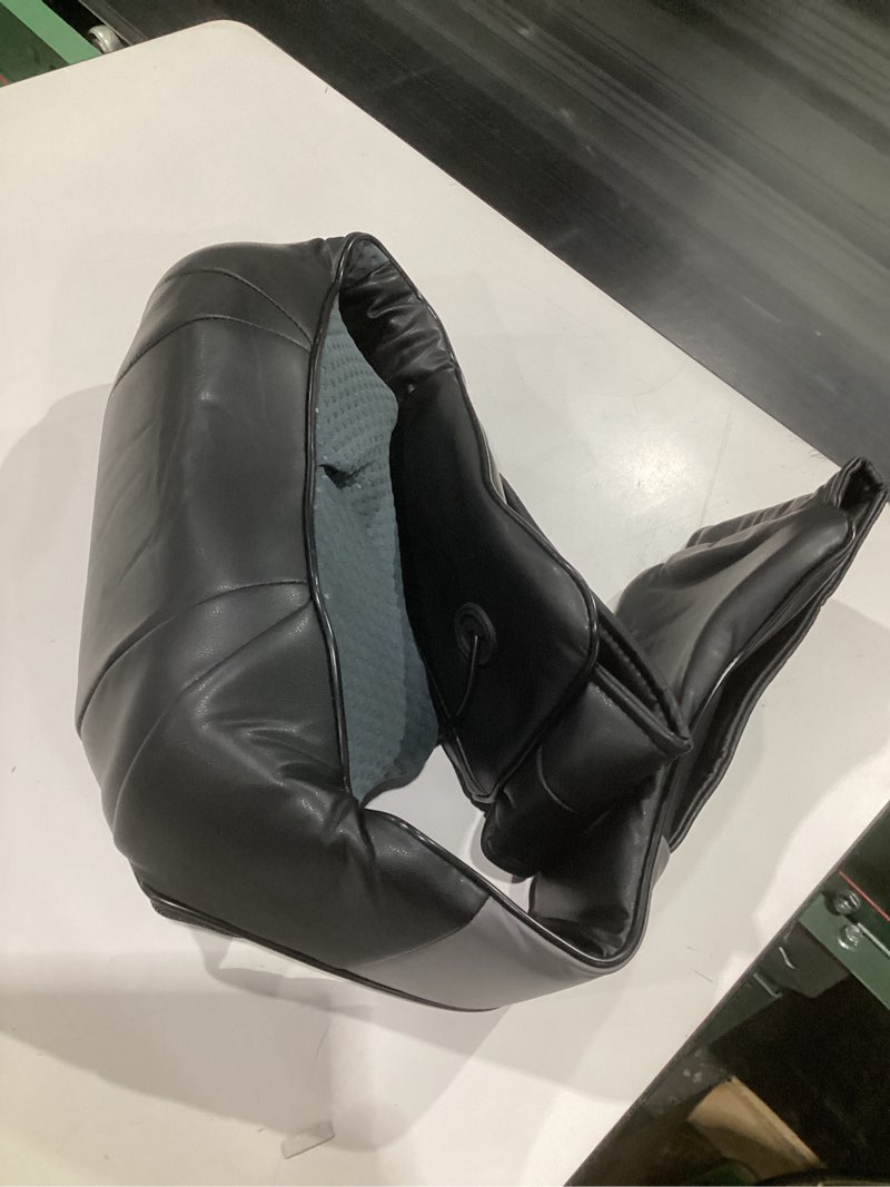 Condition photo showing Good Condition for (not tested)shiatsu neck and back massager with soothing heat, nekteck electric deep tissue 3d kneading massage pillow for shoulder, leg, body muscle pain relief, home, office, and car use