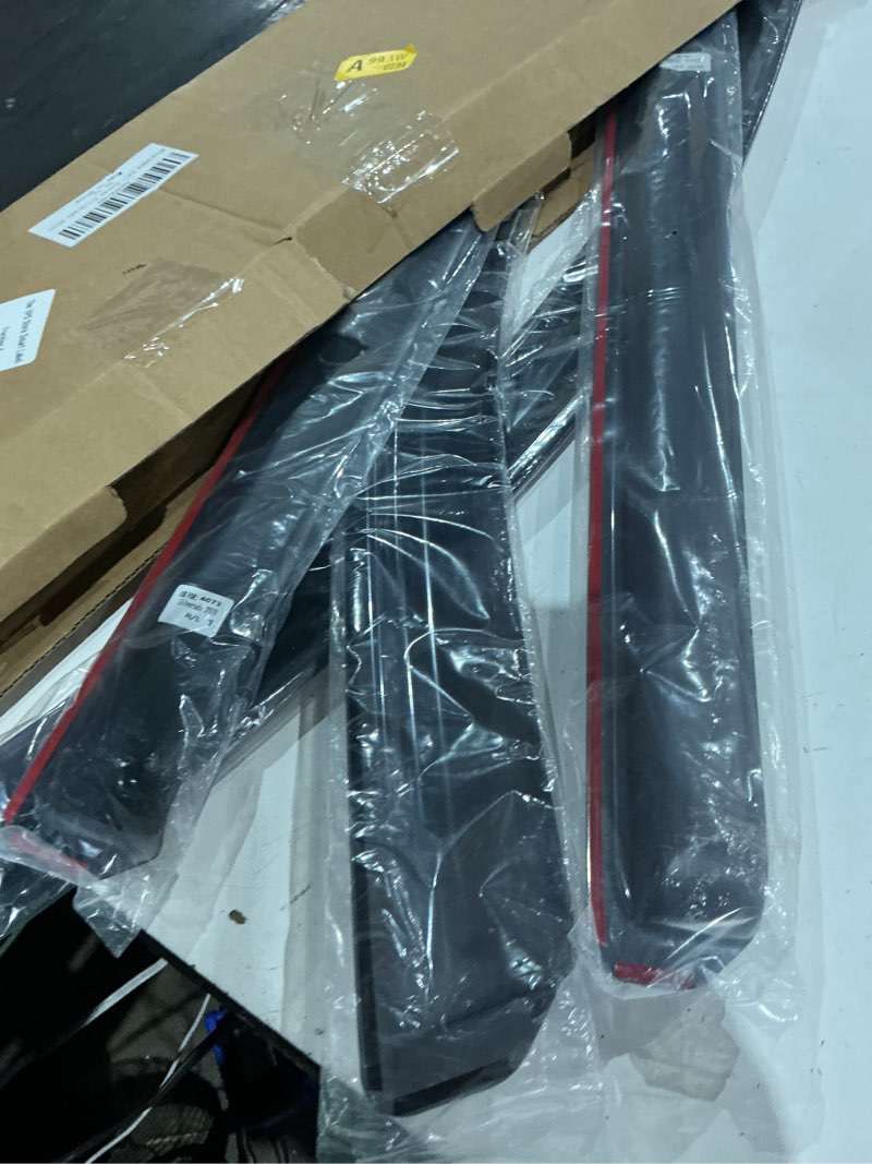 Condition photo showing Good Condition for in-channel window rain guards fit for chevy silverado 1500/gmc sierra 1500 2019-2026 crew cab extra durable window deflectors window visors,vent visors,vent shades,truck accessories-4pcs silverado 2019+ crew cab