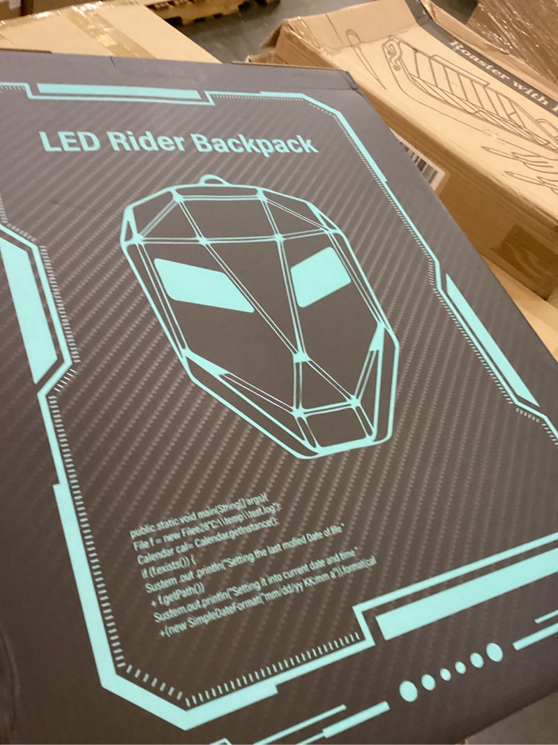 Led rider backpack