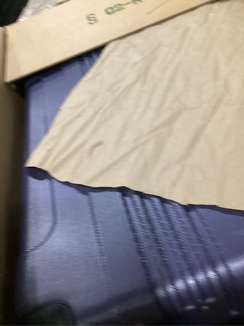 Condition photo showing Good Condition for amazon basics 21" hardside carry-on luggage, hardshell suitcase with wheels, expandable for up to 25% more space, with scratch-resistant surface, four multi-directional wheels, navy blue navy blue carry-on