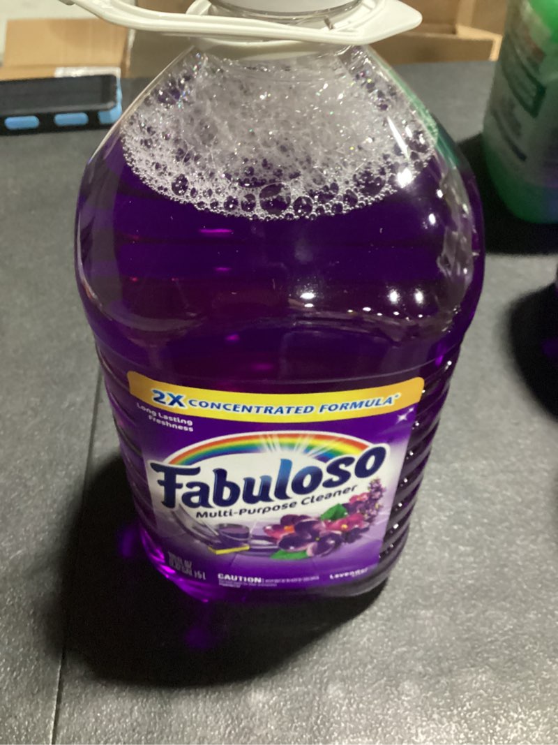 Condition photo showing Good Condition for 169 oz. lavender all-purpose cleaner