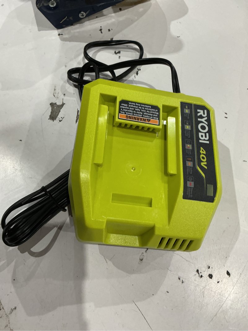 Condition photo showing Good Condition for ryobi 40v lithium-ion fast charger