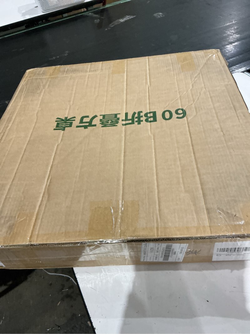 Condition photo showing New/Like New for sh-tables folding table, japanese-style household square bamboo table, computer desk, low bamboo table, multi-function small dining table, various sizes (size : 60×60×47cm)