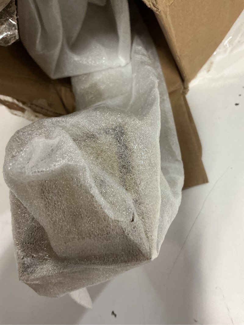 Condition photo showing New/Like New for brushed gold bathroom towel bar holder sets premium stainless steel 4-piece bathroom hardware set wall mounted bathroom toilet paper holder with shelf set.