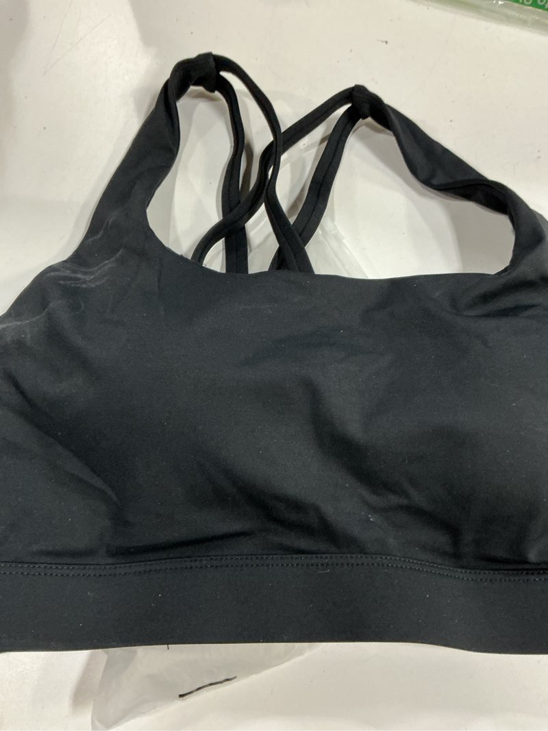 Condition photo showing New/Like New for RUNNING GIRL Sports Bras for Women High Support,Molded Cup High Impact Black Workout Yoga Sports Bra