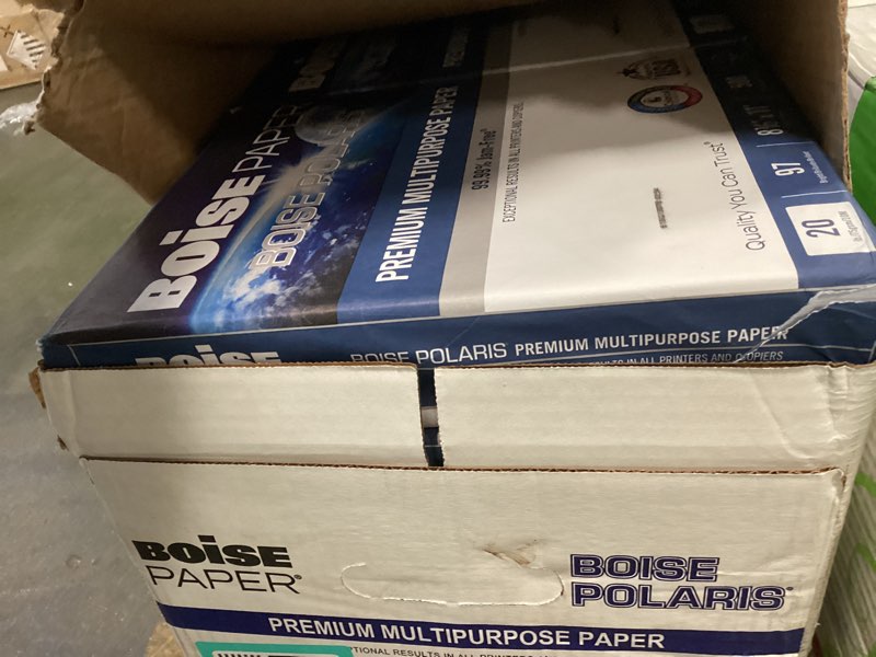 Condition photo showing Good Condition for Boise POL-8511 POLARIS Copy Paper, 8 1/2 x 11, 20-Pound White, 5,000 Sheets/Carton
