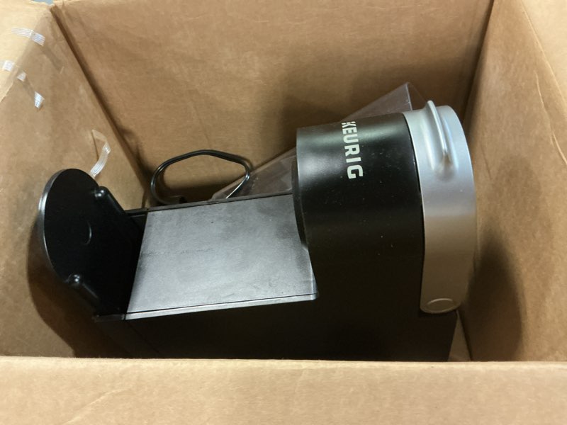 Condition photo showing As Is for Keurig K-Supreme Single Serve K-Cup Pod Coffee Maker, MultiStream Technology, 4 Brew Sizes, 66oz Dual-Position Removable Reservoir, Black Black Coffee Maker