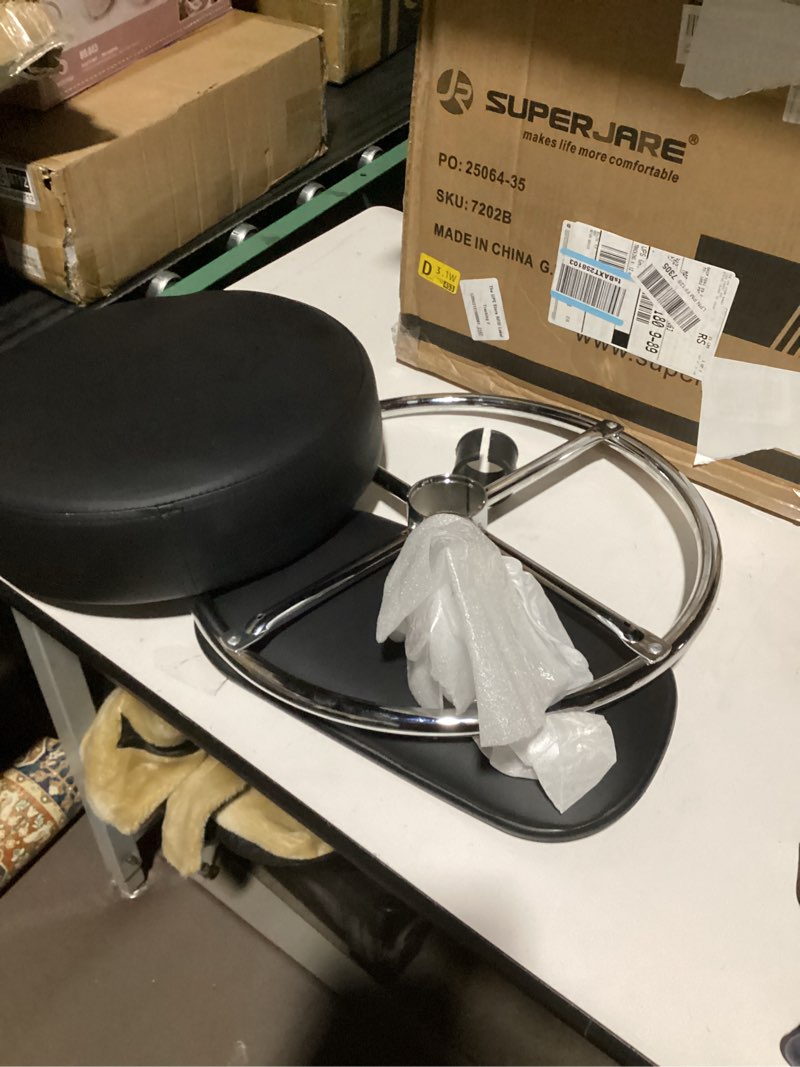 antlu rolling stool swivel chair for office medical salon tattoo kitchen massage work,adjustable height hydraulic stool with wheels (black)