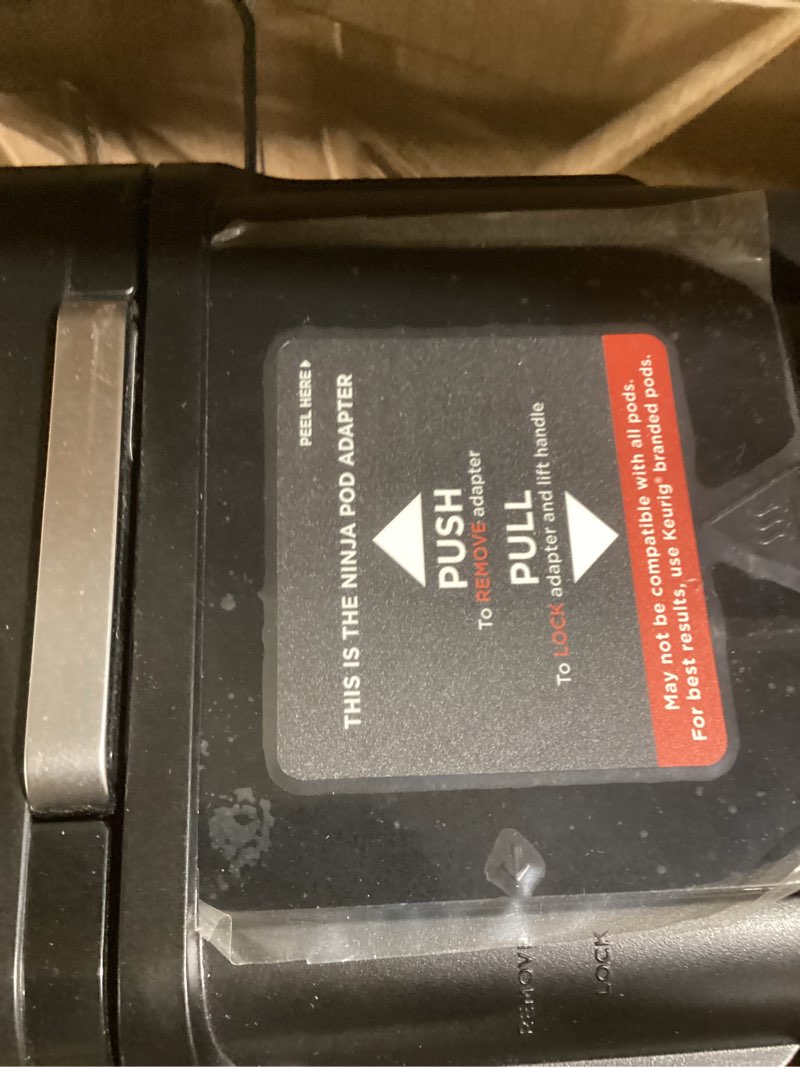 Condition photo showing Good Condition for Ninja Hot and Iced Coffee Maker, Single Serve Coffee Maker and Drip Coffee Machine, DualBrew Pro Specialty 12-Cup with K-Cup Combo, Includes Permanent Filter, CFP307 Frother + Permanent Filter