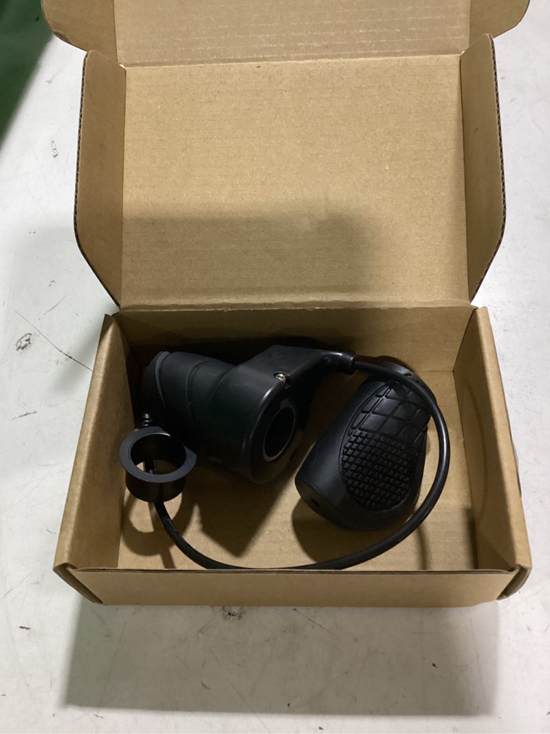 Condition photo showing Good Condition for ft76x ebike half twist throttle, half-twist handle with waterproof plug, ebike thumb throttle, fit for 12v-72v speed accelerator ebike mtb