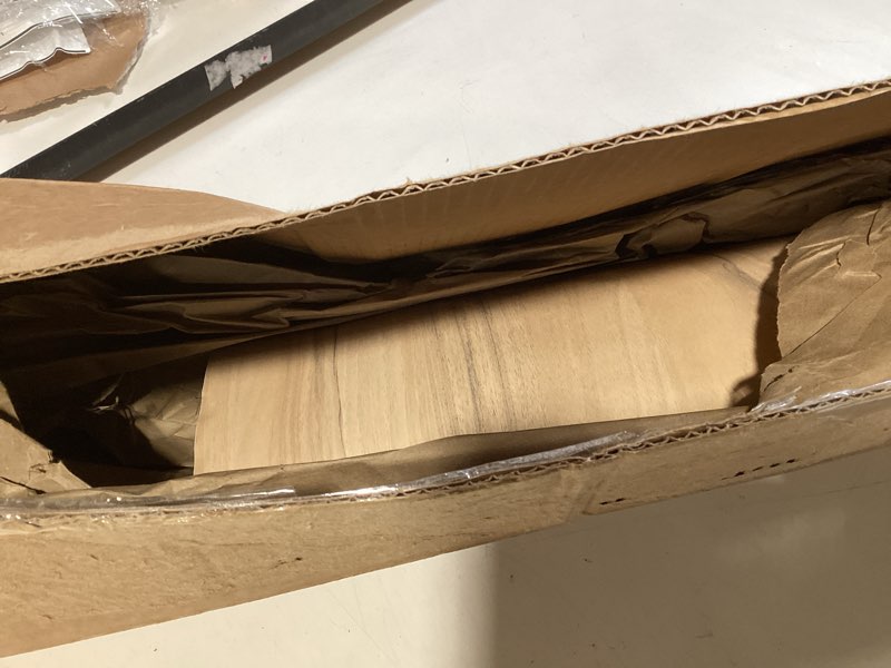 Condition photo showing Good Condition for westick light wood grain contact paper peel and stick countertops waterproof wood wallpaper for kitchen cabinets self adhesive wooden vinyl wrap for countertop covers table desk 24" x 394" 24" x 394" 7