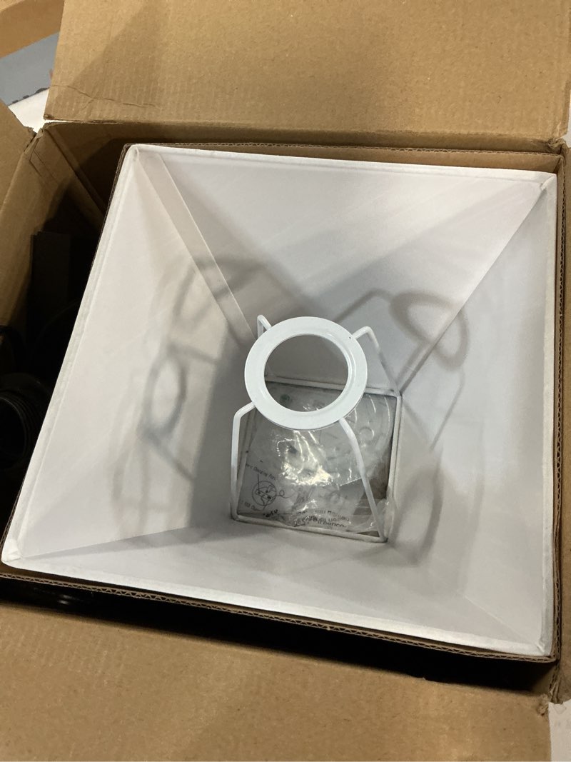 Condition photo showing Good Condition for swinging arm wall lamp, fabric lampshade, with plug and dimming rotary switch, usb and type-c charging port, suitable for bedside, living room, hotel and bedroom wall lamps