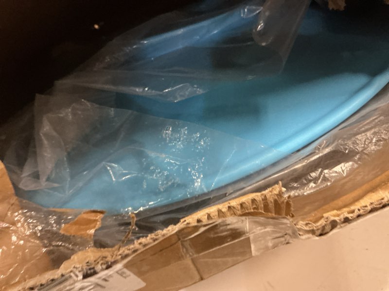 Condition photo showing Good Condition for Sensory Spinning Chair for Kids,Autistic Childs Swivel Chair,Sit and Spin Toy,Sensory Equipment,Non-Slip Metal Base Indoor and Outdoor Training Body Coordination Ages 3-12 Blue