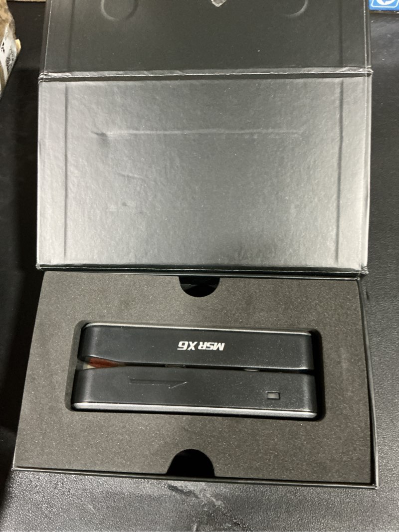 Condition photo showing Good Condition for MSR X6 Swipe Card Reader Writer 3-Track USB MSRX6 Compatible w/ MSR206 MSR605X MSR606