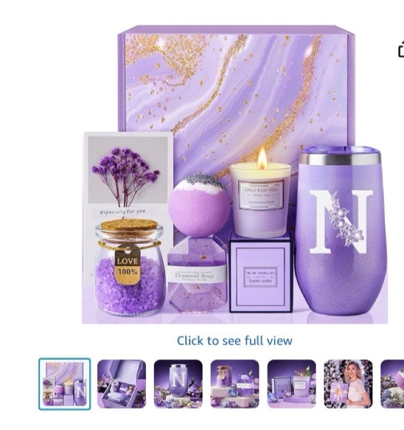 Birthday Gifts for Women - Relaxing Spa Gift Basket Set, Gifts for Women Who Have Everything, Christ