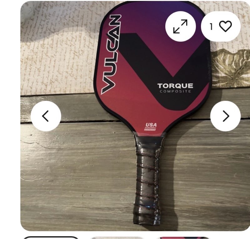 Vulcan Torque Composite Pickleball Paddle-WALVTOR-RB