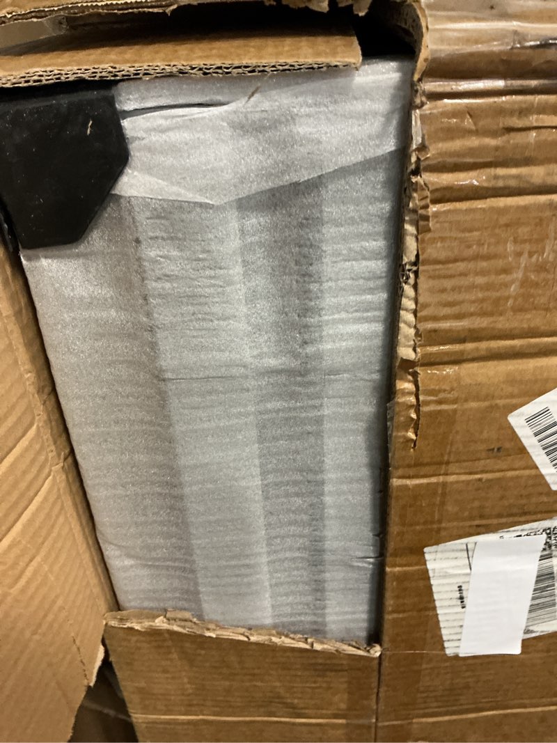Condition photo showing Good Condition for 4 x 8 ft slatwall panel garage wall organizer, heavy duty slat wall paneling sheets, interlocking pvc panels, garage slatwall for tool organization mounted storage systems 4ft x 8ft grey