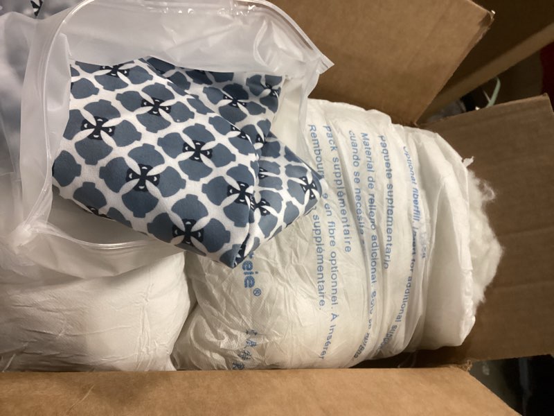 Condition photo showing New/Like New for Body Pillows for Adults 47in Cylinder Pillows, Skin-Friendly Cover Detachable Bolster Pillows for Sleeping(Blue)