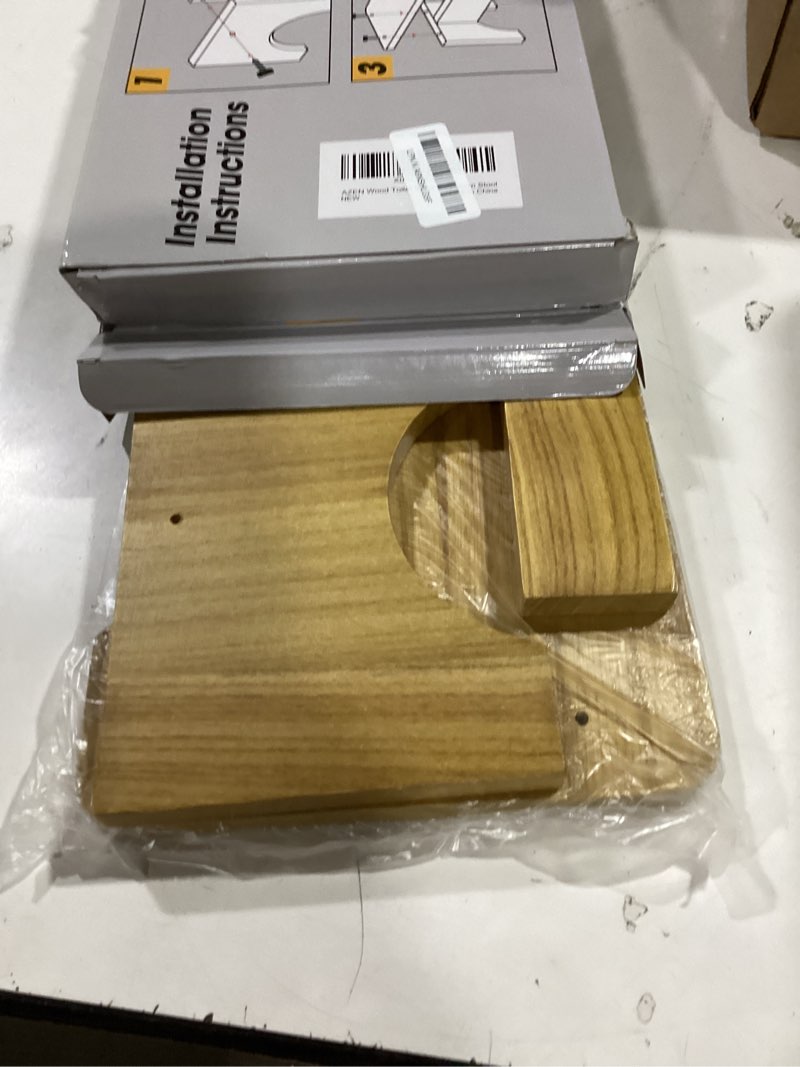 Condition photo showing Good Condition for AZEN 2 Pack Toilet Stool Squat Adult, Wood Poop Stool for Bathroom Adults, Portable Toilet Potty Stools for Adults Yellow (2 Pack)