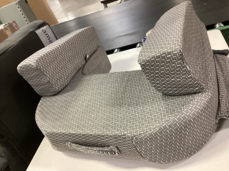 C CUSHION LAB Patented Pressure Relief Seat Cushion for Long Sitting Hours on Office/Home Chair, Car, Wheelchair - Extra-Dense Memory Foam for Hip, Tailbone, Coccyx, Sciatica - Wellness Green