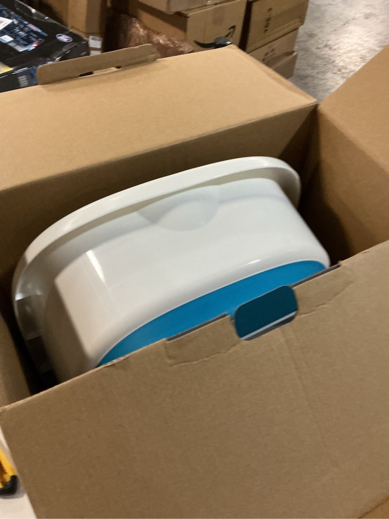 Condition photo showing As Is for HoMedics Bubble Mate Foot Spa, Toe Touch Controlled Foot Bath with Invigorating Bubbles and Splash Proof, Raised Massage nodes and Removable Pumice Stone