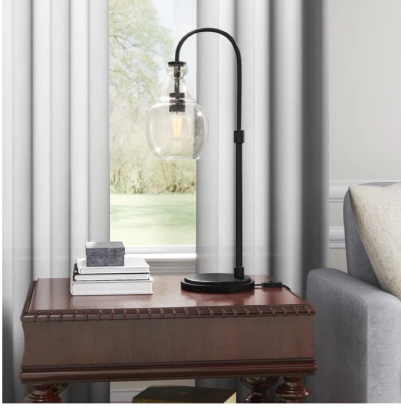 Verona 27" Arched  Table Lamp