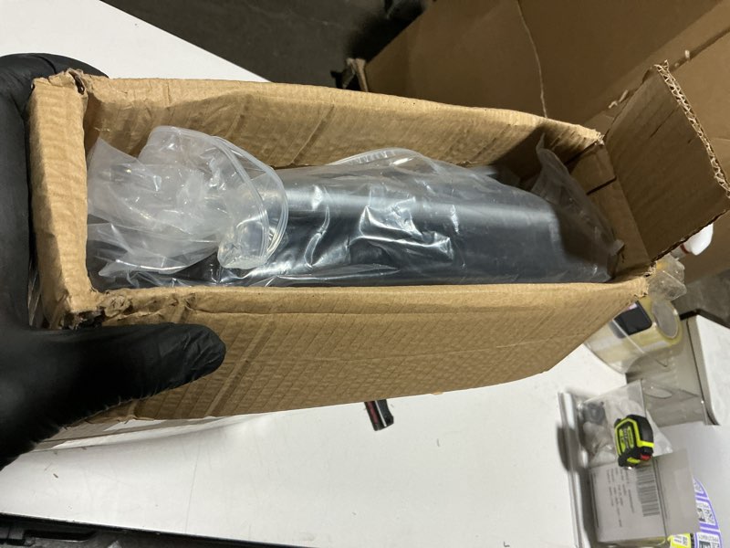 Condition photo showing As Is for Shopping Cart, Super Loading Grocery Trolley, 220 lbs Capacity, Foldable Cart with Extra Large Black Shopping Bag Portable Grocery Utility Cart With Adjustable Bungee Cord