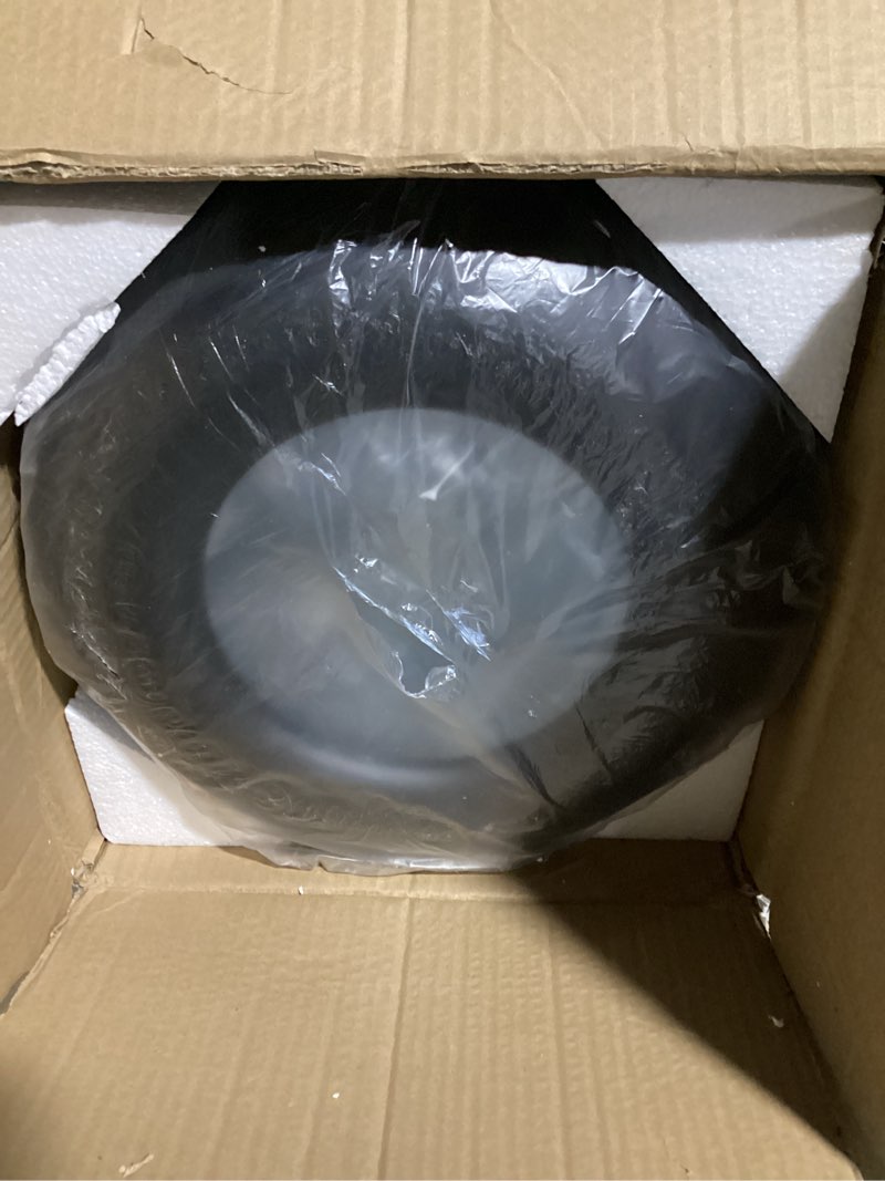 Condition photo showing Good Condition for BEAMNOVA Commercial Trash Can 16.5 Gal Open Top Black Outdoor Indoor Garbage Enclosure Inner with Lid Inside Bucket 15 * 30.7 inch Stainless Steel Industrial Waste Container