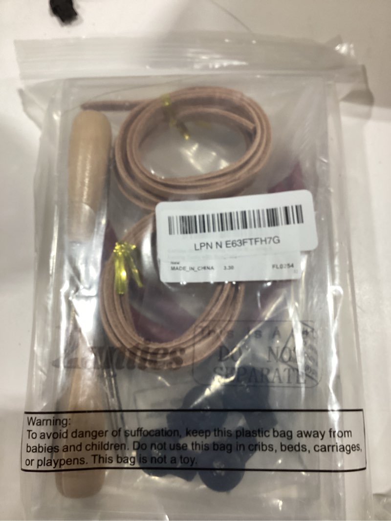 Condition photo showing Good Condition for glove relacing kit for baseball or softball mitts baseball care kit include 2 strips 78.74 inch lace drawstring threader 4 glove locks 5 lacing tools with box tan