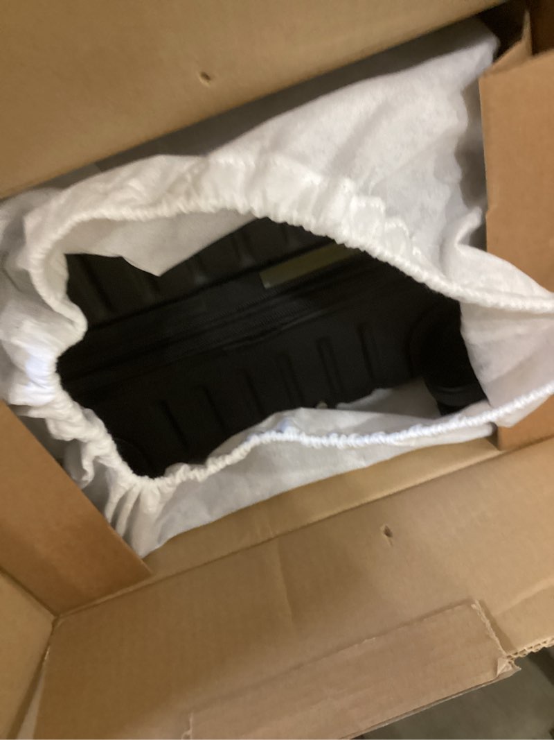 Condition photo showing Good Condition for LEVEL8 Grace Hard Shell Carry on Luggage with Front Compartment, 20 Inch Expandable Suitcases with W