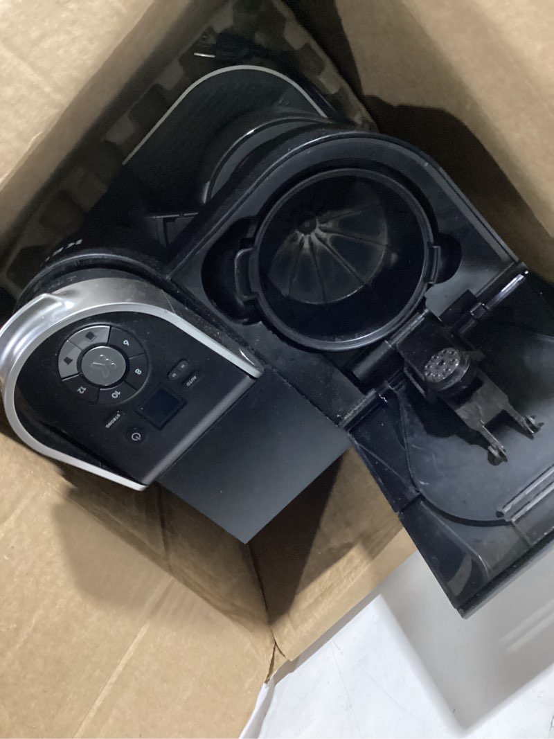 Condition photo showing As Is for Keurig K-Duo Single Serve K-Cup Pod & Carafe Coffee Maker, with Multiple Brew Sizes, 60oz Removable Reservoir, Programmable Auto Brew Carafe, (Gen 1), Black