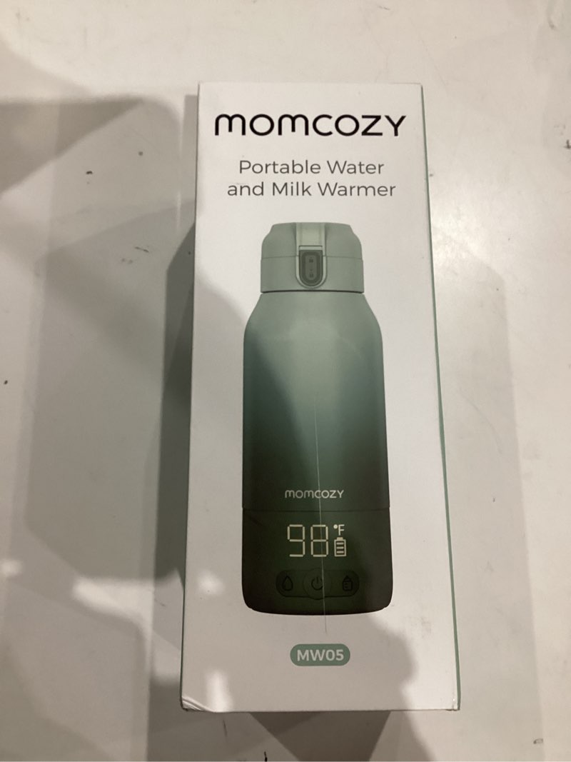 Condition photo showing New/Like New for momcozy portable milk warmer for travel – dual heating modes for breast milk & water, portable bottle warmer with fast heating & long battery life, 17 ounces large capacity to meet your all-day needs