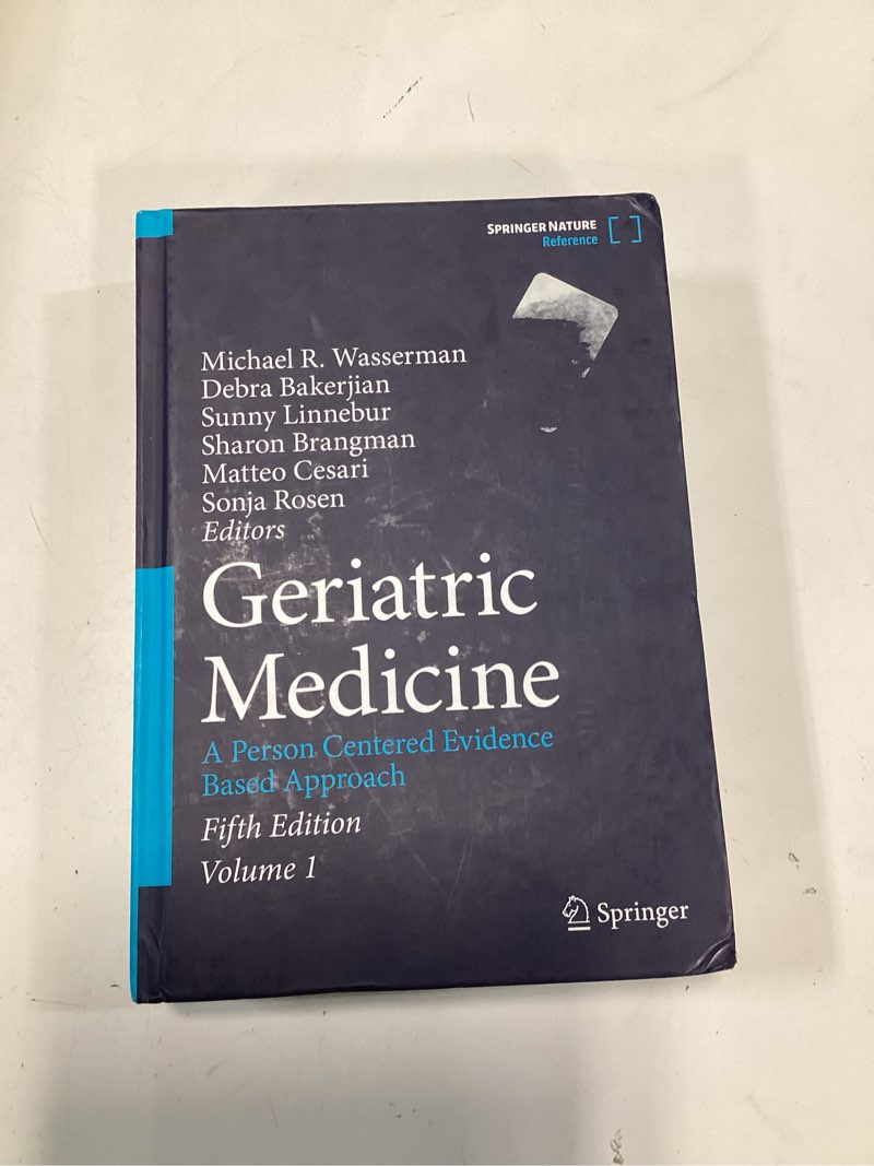 Condition photo showing Good Condition for Geriatric Medicine: A Person Centered Evidence Based Approach