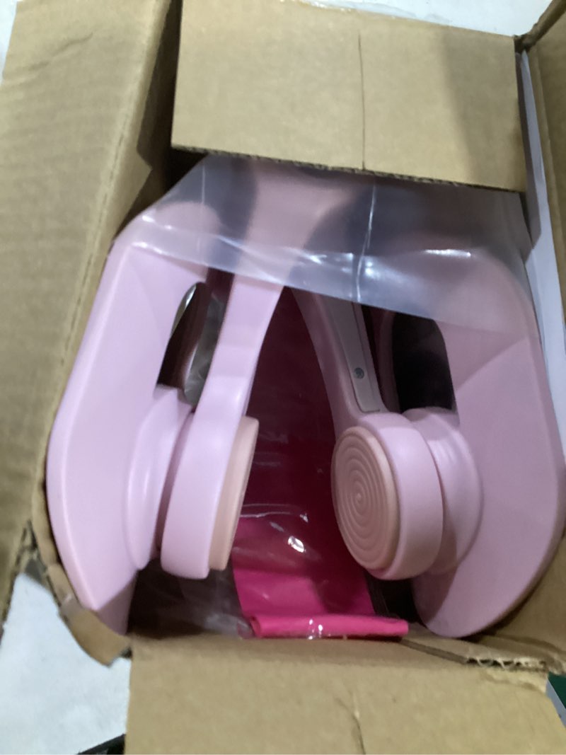 Condition photo showing As Is for Thigh Trainer, 360°Adjustable Pelvic Floor Exercise Devices with LED Display, Inner Thigh Exerciser with 20LB Resistance Band for Women, Home Fitness Equipment for Hip, Leg, Arm, LightPink