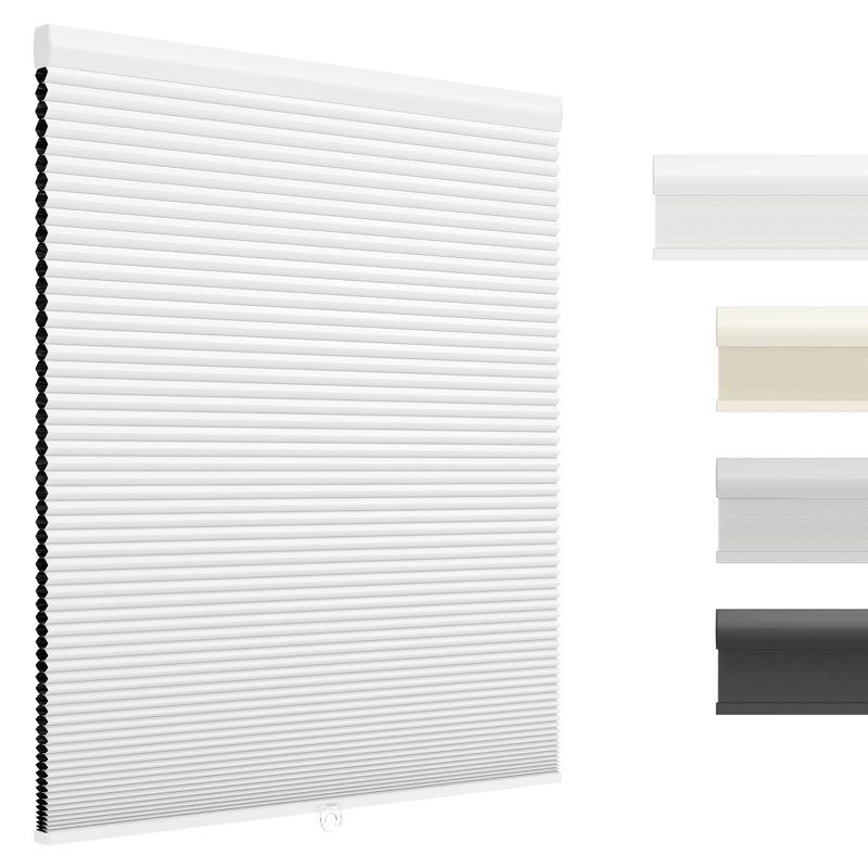 UNISHADES Blackout Cordless Cellular Shades, Honeycomb Blinds for Indoor Windows, for Window Size 34