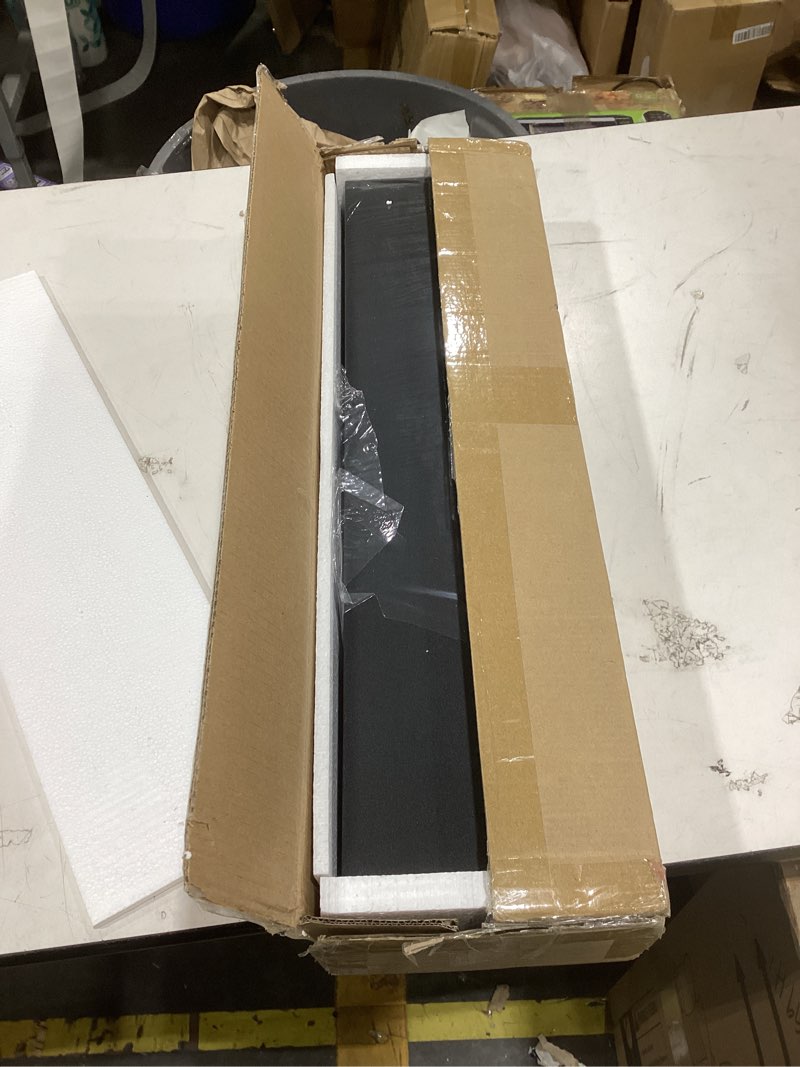 Condition photo showing New/Like New for bameos floating shelf,wall shelf,decor wall mounted shelves,hanging shelf set l24xw6 for bathroom kitchen living,kitchen,room bedroom storage,black 24x6 black