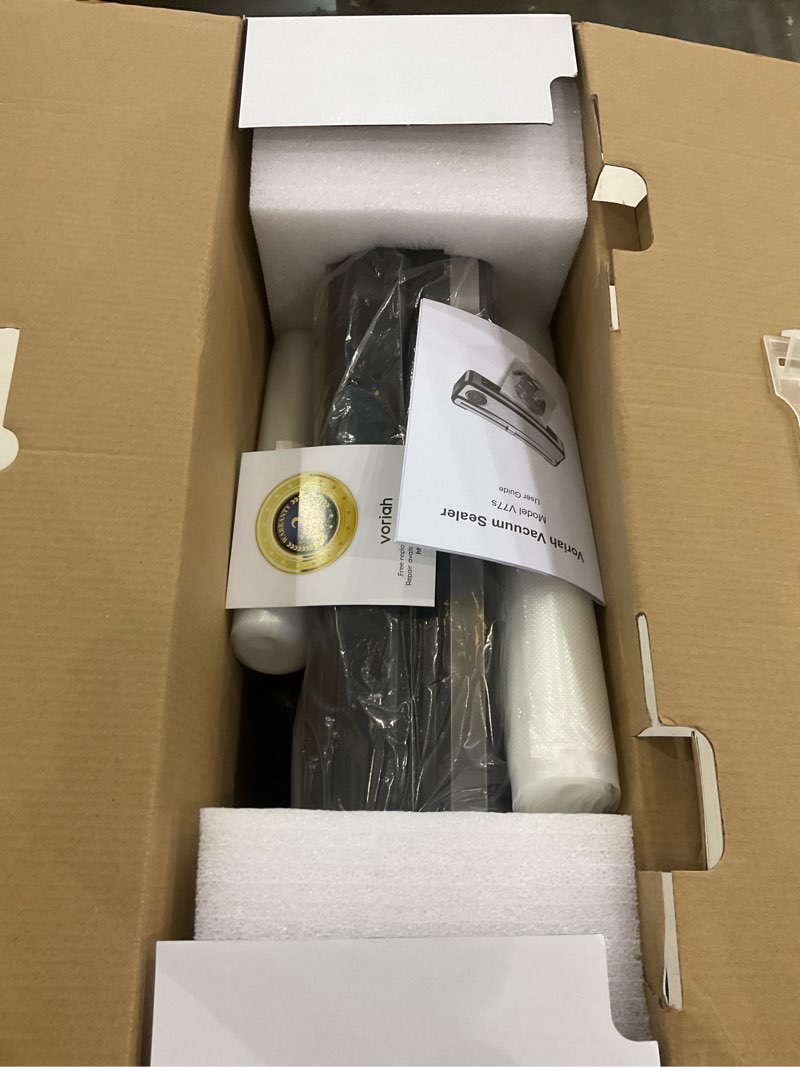 Vacuum Sealer Machine with Smart Touchscreen Control, 95kPa Dual-Pump Suction, Timeless Design for H