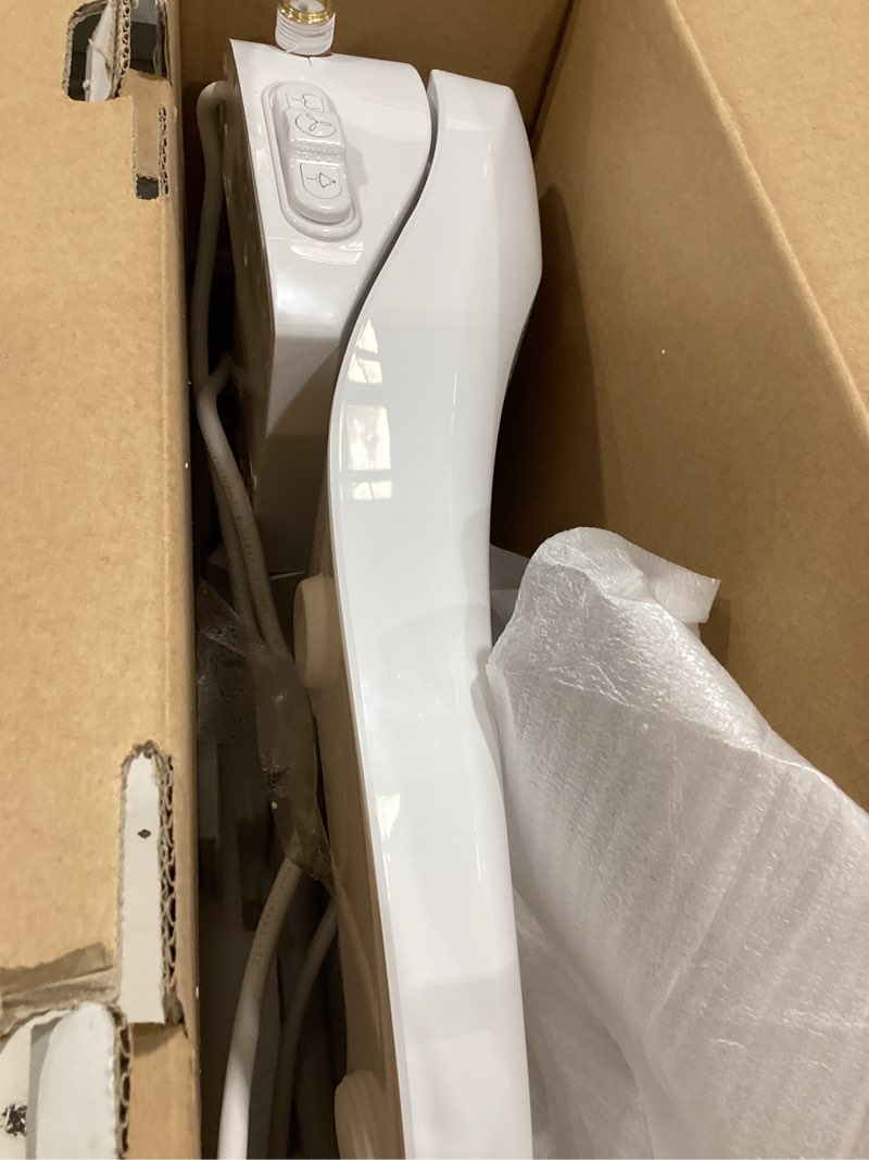 Condition photo showing Good Condition for LEIVI Electric Bidet Toilet Seat with Wireless Remote and Side Panel, Multiple Spray Modes, Adjustable Heated Seat, Warm Water and Air Dryer, Auto LED Nightlight, Elongated White Oval