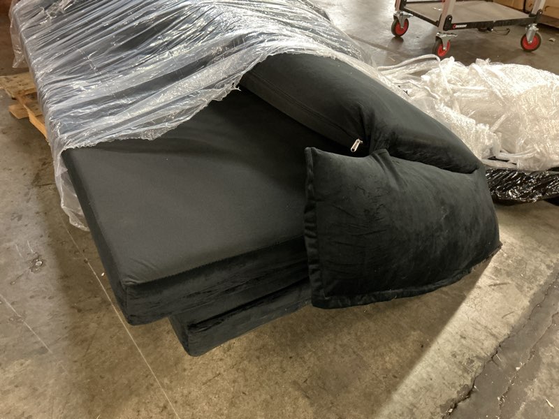 Condition photo showing As Is for Large fold couch bed 