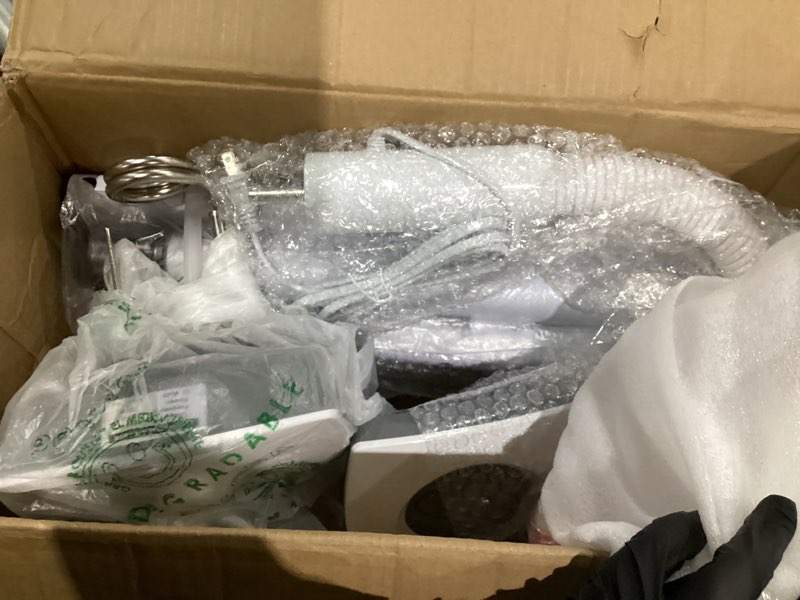 Condition photo showing Good Condition for TASALON Professional Facial Steamer Tools for Esthetician, Skin Care and Deep Cleaning, 2 in 1 Face Machine with 3X Magnifying Foldable Arm, Ozone Face Steamer for Facial, Hot Mist Skincare, White