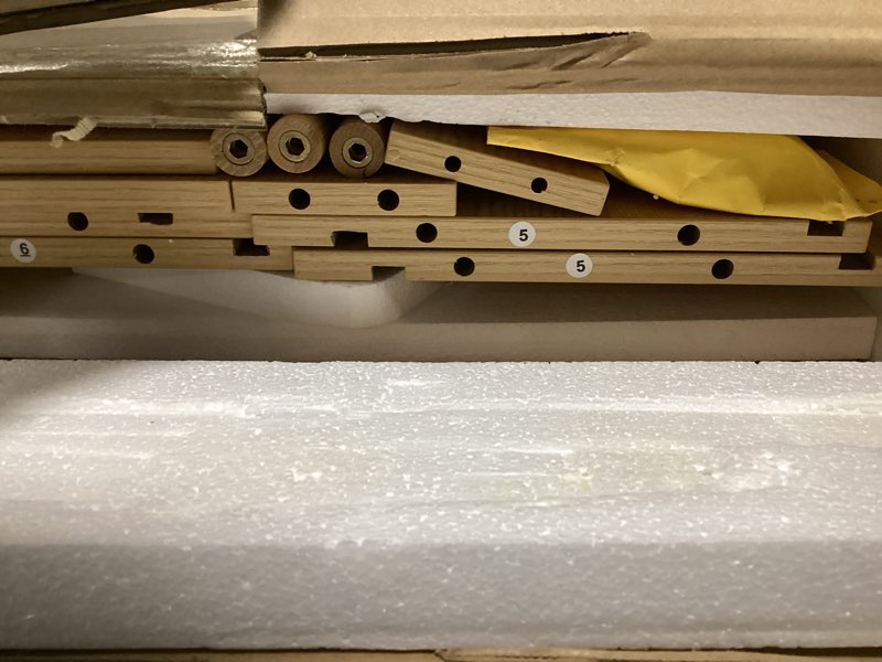 Condition photo showing New/Like New for Lkeiyay Kids Bookshelf,Kids Wooden 4 Tier Book Display Shelf,Montessori Bookcase Kid Room, Toddler Bookshelf for Nursery Classroom (Natural)