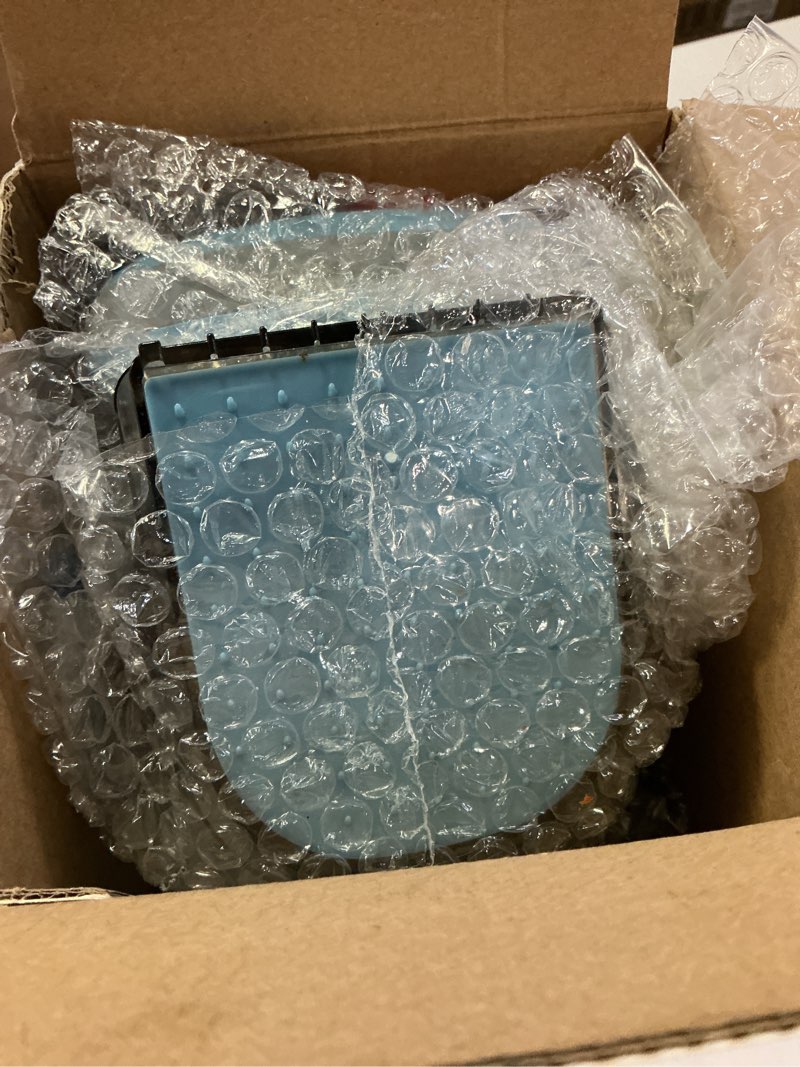 Condition photo showing Good Condition for ONCE FOR ALL Upgrade Safe Mandoline Slicer Plus, Biger Size, Adjustable Vegetable Food Chopper Potato Fries Cutter, Detachable Blade, Kitchen Chopping Artifact, Gift (SkyBlue) Gray