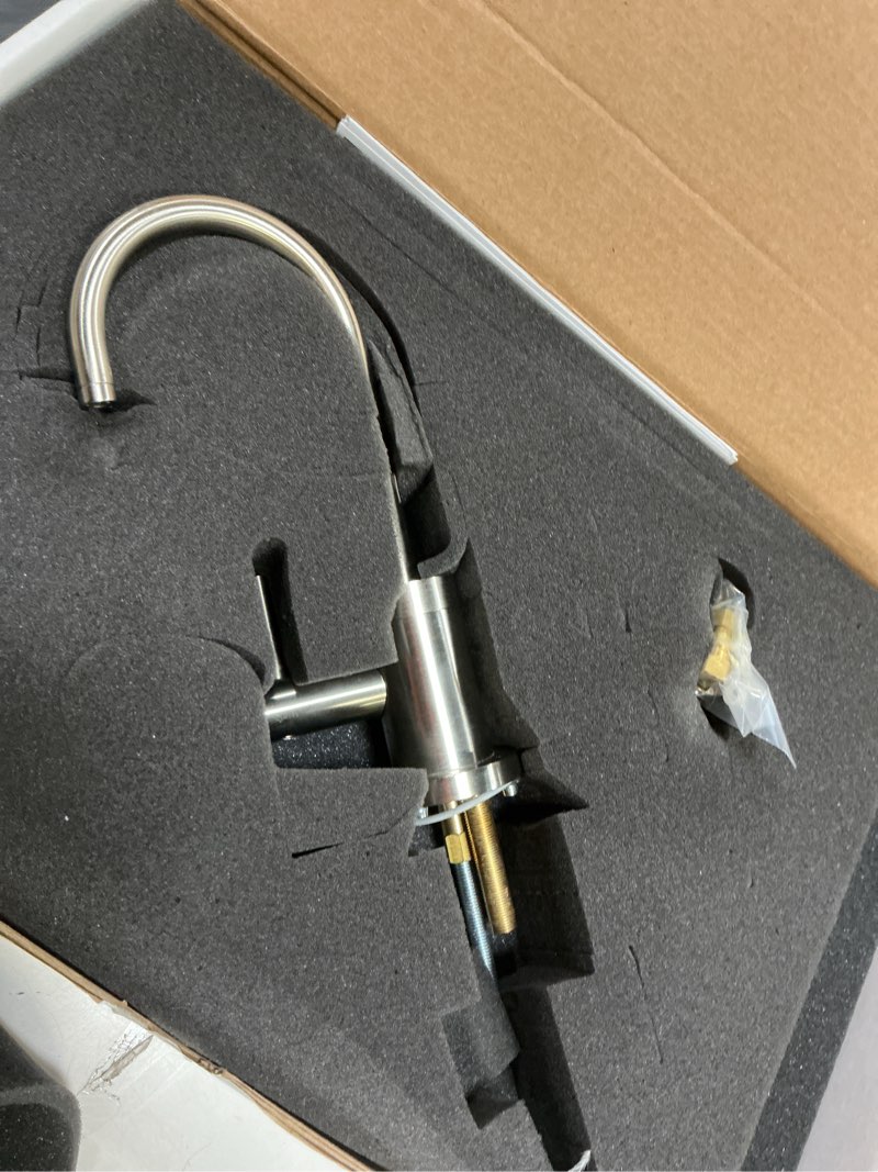 Condition photo showing Good Condition for hansgrohe talis s stainless steel beverage kitchen faucet, kitchen water filter faucet, faucet for kitchen sink, stainless steel optic 04301800