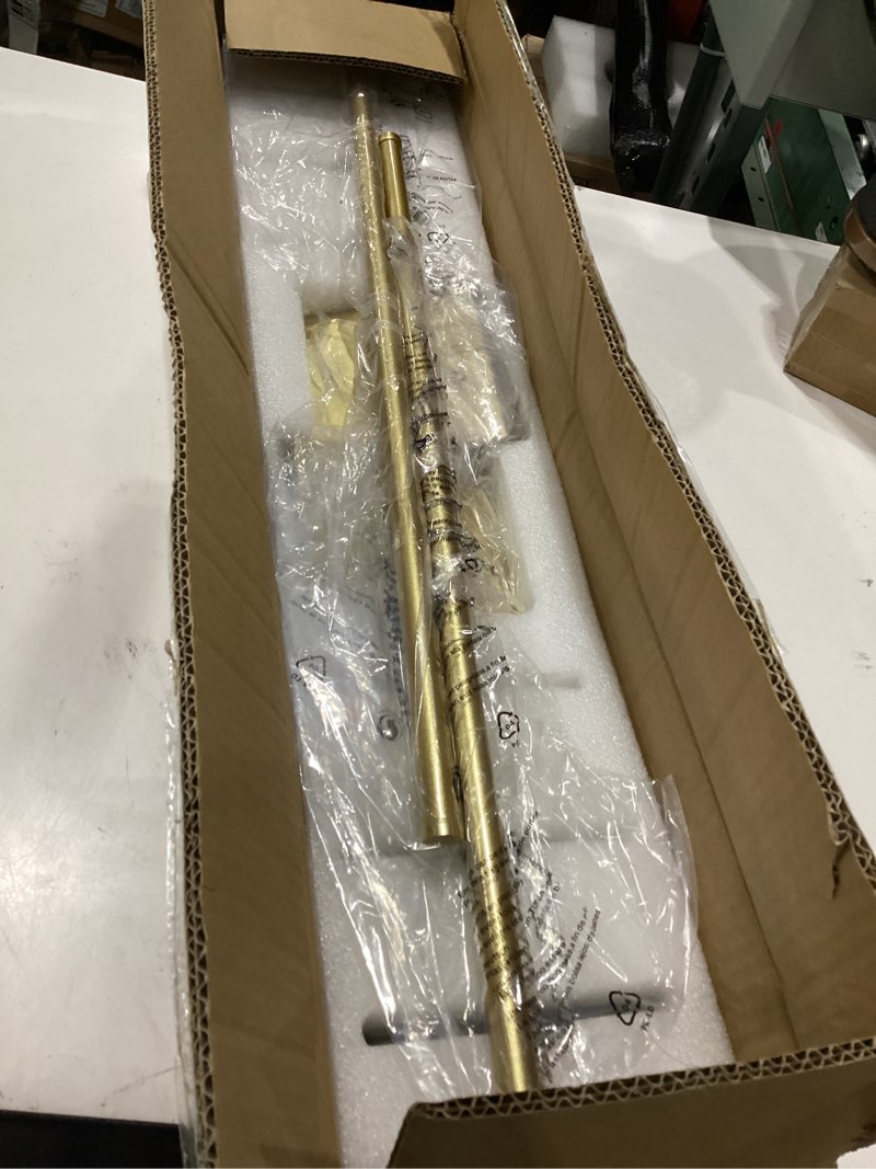 Condition photo showing Good Condition for kartoosh battery operated wall sconces with remote control, dimmable wall sconces set of two, 350°rotate, 3000k led gold wireless wall light for living room, hallway, bedroom, 24.4 inch (2 pack) gold 24.4 inches