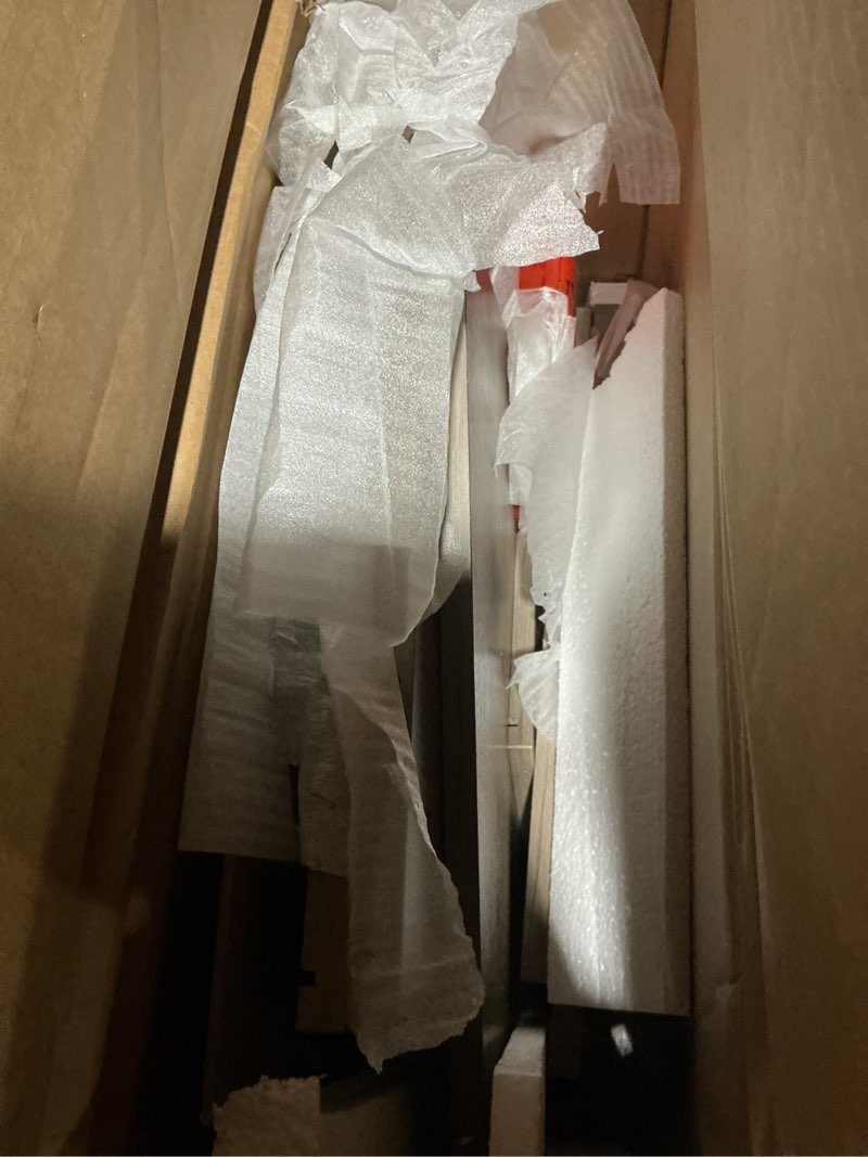 Condition photo showing As Is for VASAGLE 2-Drawer File Cabinet, Small Rolling Filing Cabinet for Home Office, Printer Stand, for A4, Letter-Size Documents, 15.7 x 16.5 x 27.6 Inches, Heather Greige UOFC040LK02S Classic Heather Greige