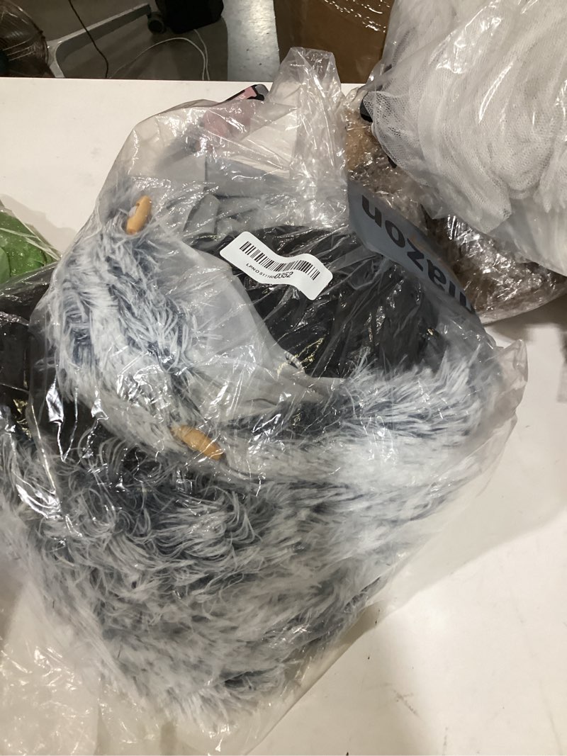 Condition photo showing New/Like New for cat tunnel bed for indoor cats, under christmas tree skirt, donut tunnel toys for multiple & large cats, bed cave hideaway for kitten, rabbit, puppy, gray xl gray