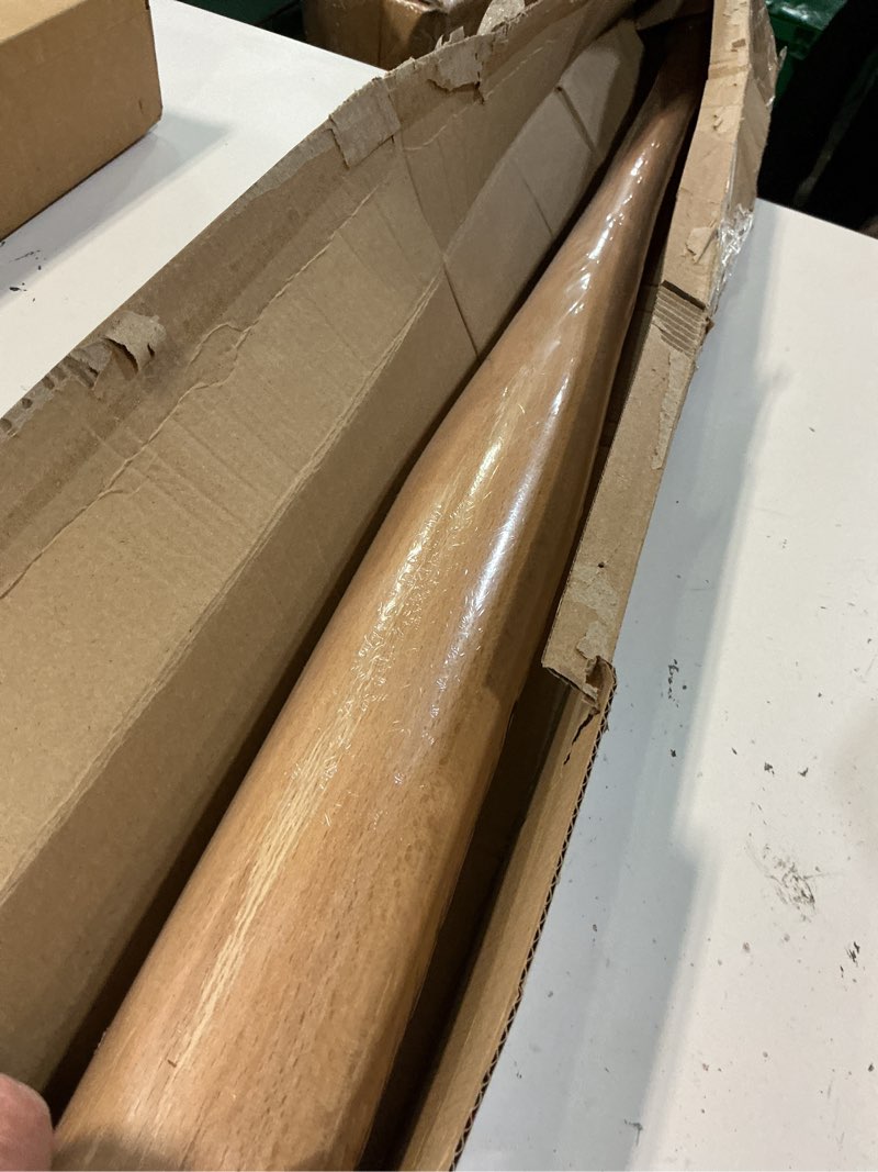 Condition photo showing Good Condition for professional wood baseball bat 21-34 inch?high-density maplewood for high impact resistance & durability, perfect for baseball training & games brown -3 30 inches