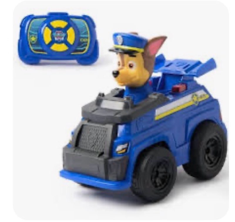 PAW Patrol Chase Remote Control Toy Vehicle