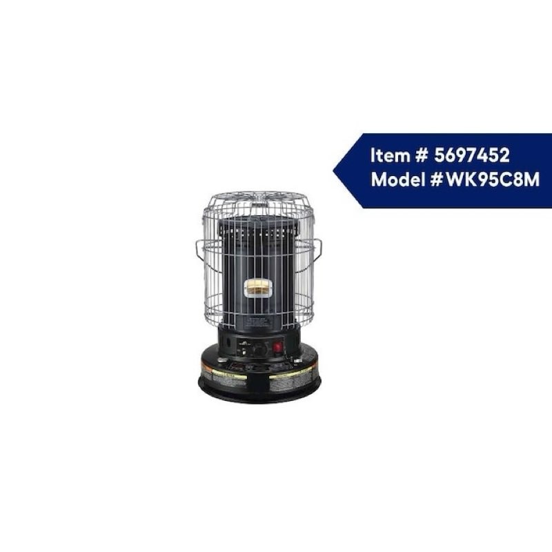 Master Forge 23800-BTU Convection Indoor/Outdoor Kerosene Heater